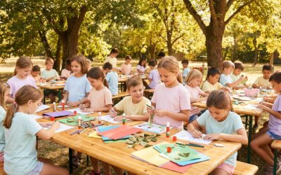 Miért sorsfordító a kiállítás a tábor végén a gyerekek önbizalmára nézve?
