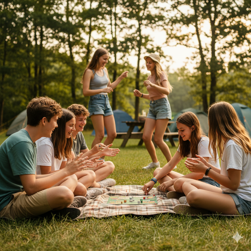 gyerektábor választás